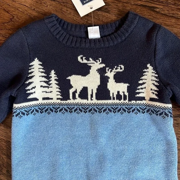 Janie and Jack Crewneck Sweater NWT - Picture 2 of 6